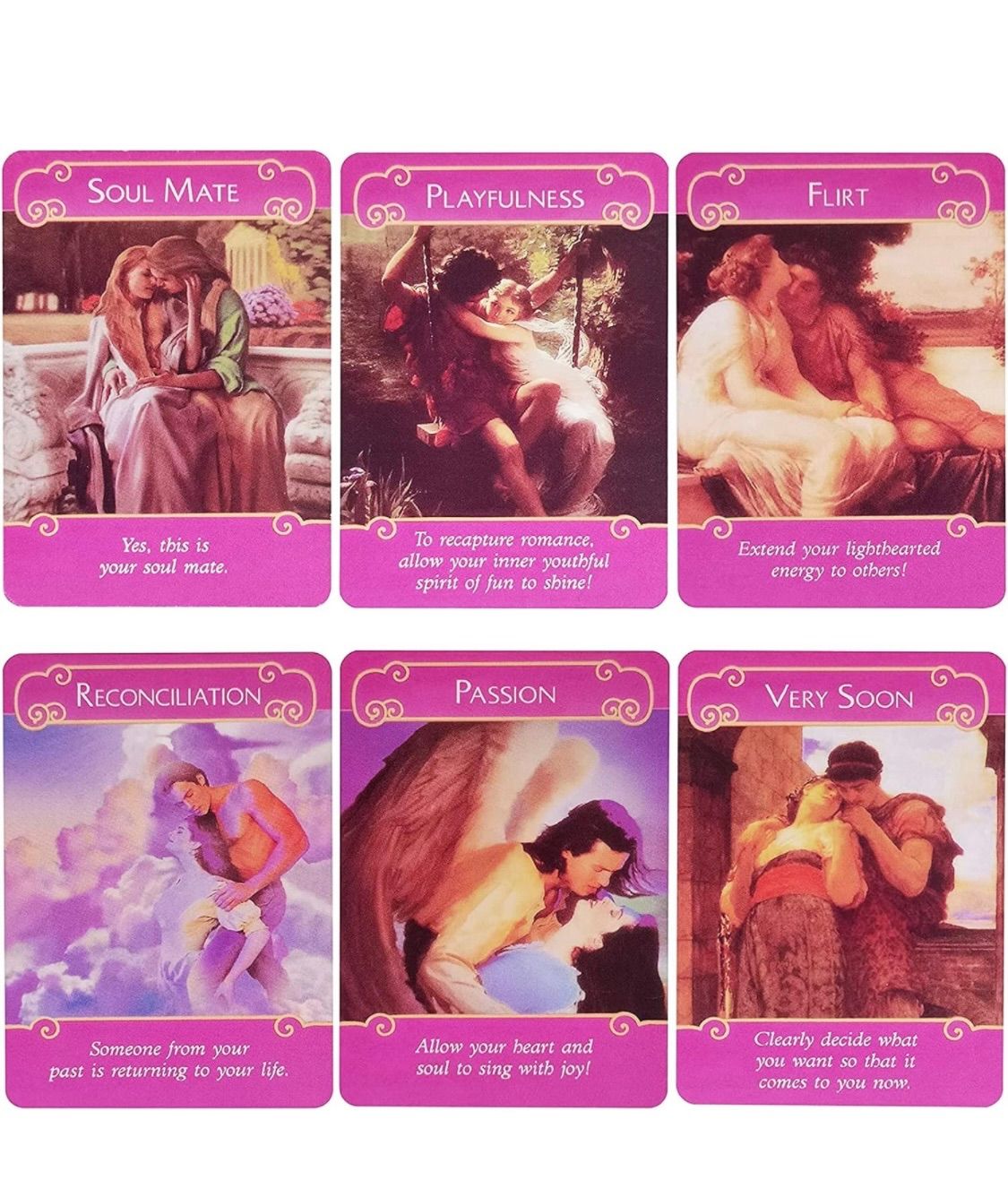 ロマンスエンジェル オラクルカード 日本語解説書付き - メルカリ