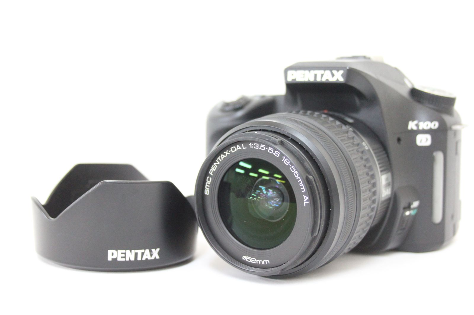 訳あり品】 ペンタックス Pentax K100 D smc PENTAX-DAL 18-55mm F3.5 