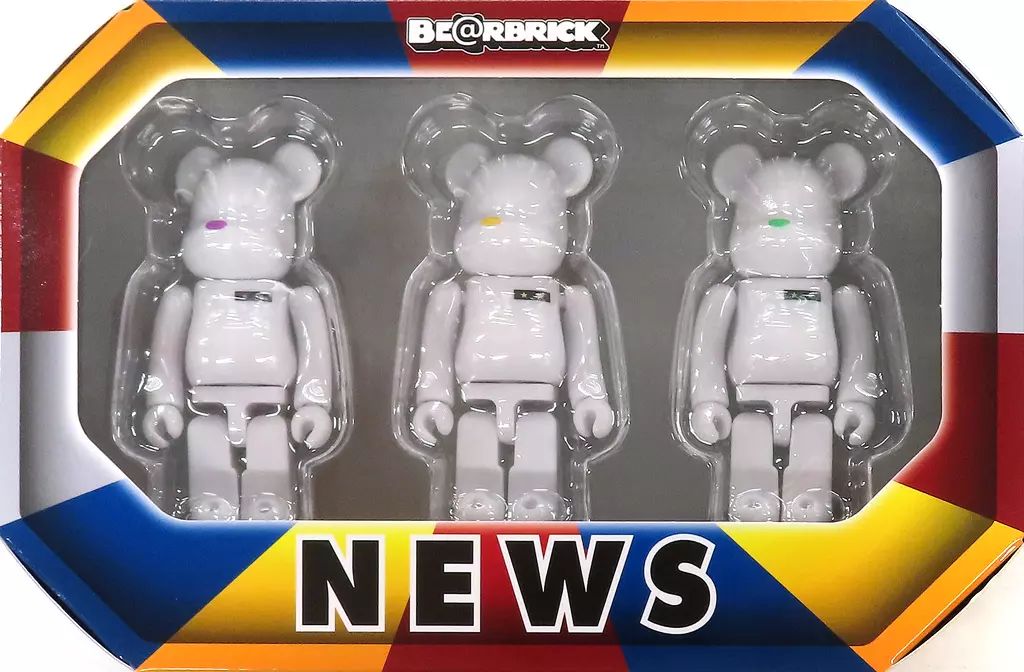 中古】フィギュア BE＠RBRICK-ベアブリック- NEWS20周年記念SET