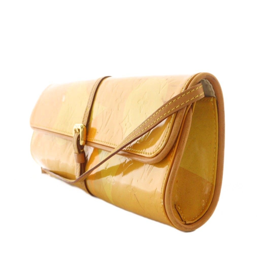 ルイヴィトン LOUIS VUITTON ヴェルニ ポシェットフルール