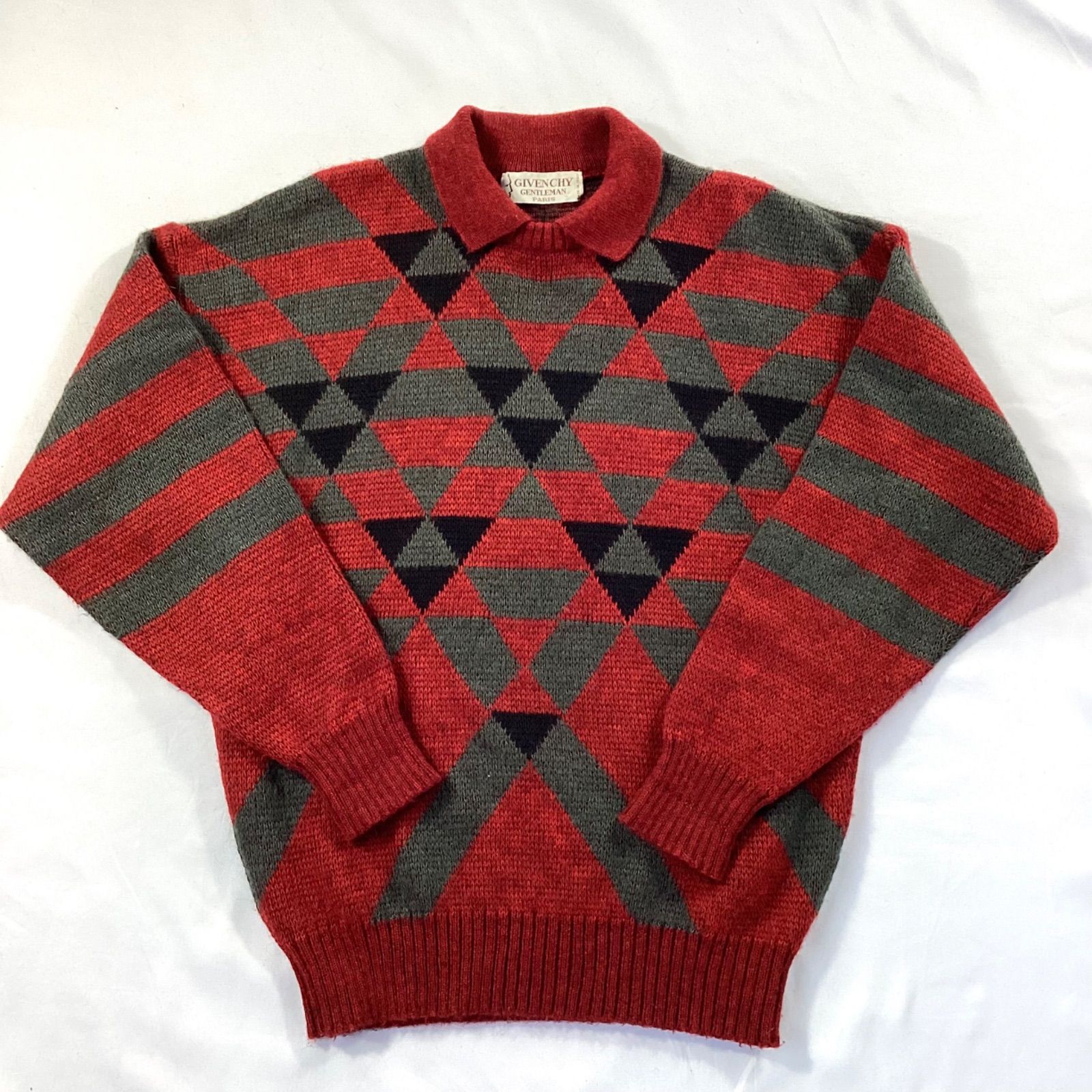 GIVENCHY GENTLEMAN ヴィンテージ麻カーディガン 50サイズ GIVENCHY GENTLEMAN ヴィンテージ麻カーディガン 50サイズ