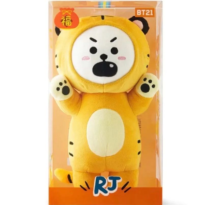 ＢＴ21 スタンディングドール ＲＪ BTS RJ Standing Plush Doll BT21 Line Friends White Alpaca 14