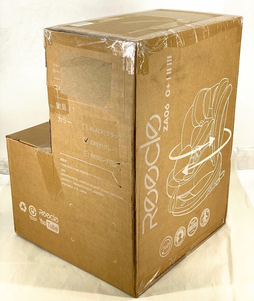 極美品】 Reecle チャイルドシート ZA06 グレー K0531 0628ML003