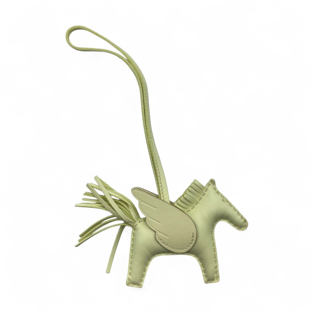 エルメス ペガサスチャーム PM ジョーヌミルトン アニョーミロ B刻印