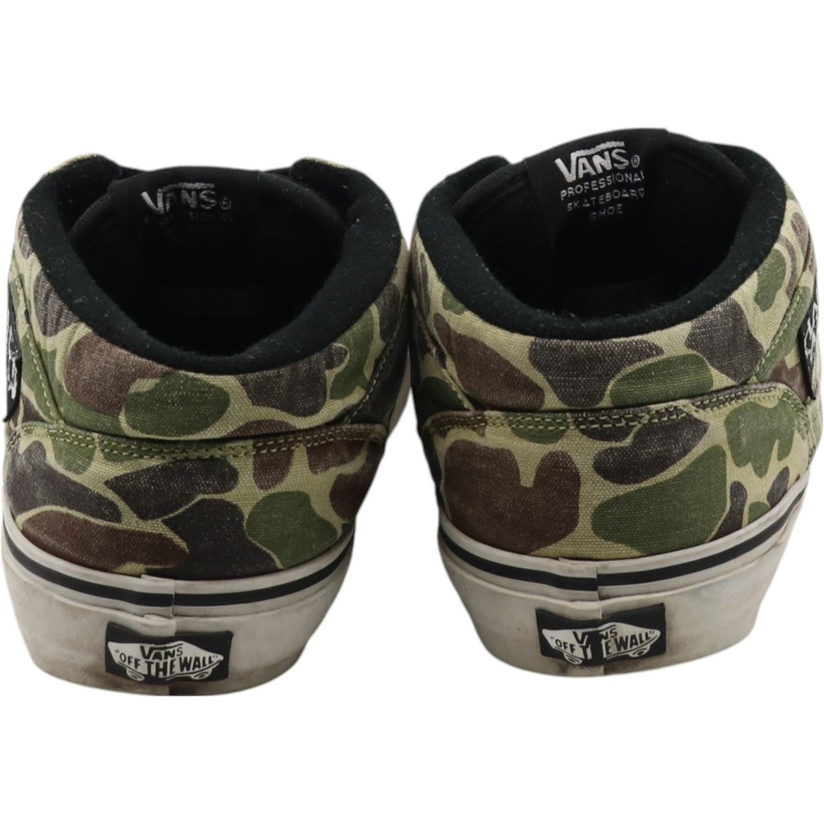 古着 バンズ VANS HALF CAB CAMOバンズ ハーフ キャブ カモ 迷彩柄