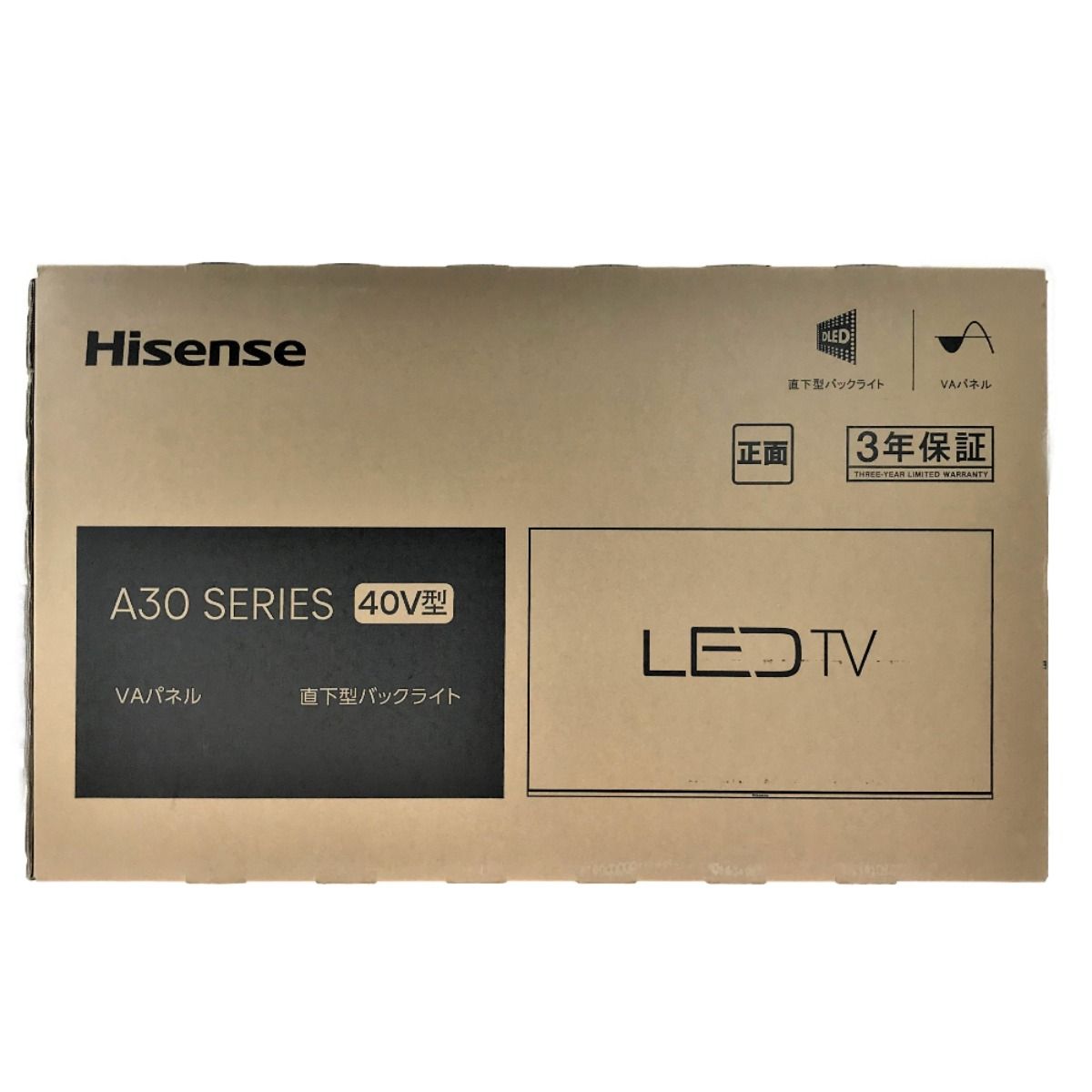 Hisense ハイセンス 40V型 フルハイビジョン 液晶テレビ 40A30H - メルカリ