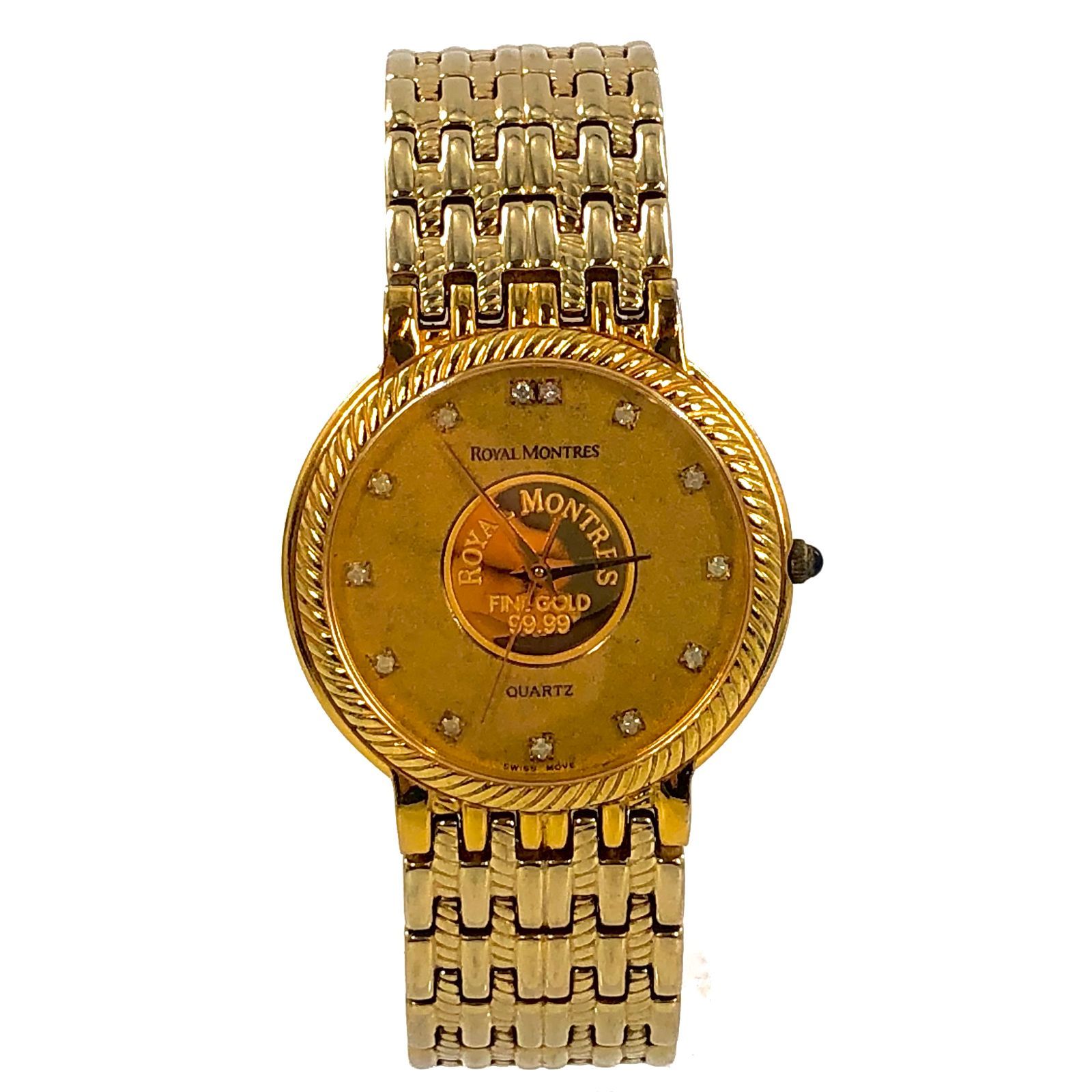 ROYAL MONTRES ロイヤルモントレス 99.99 SS/QZ K24 コイン