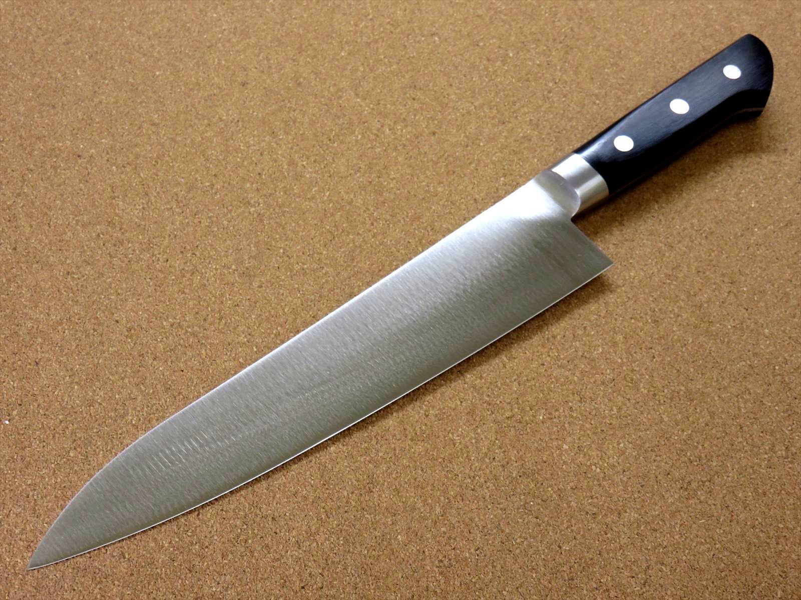 正広 包丁・ハサミ・爪切り 包丁 正広作 口金付 牛刀 240mm 包丁 牛刀