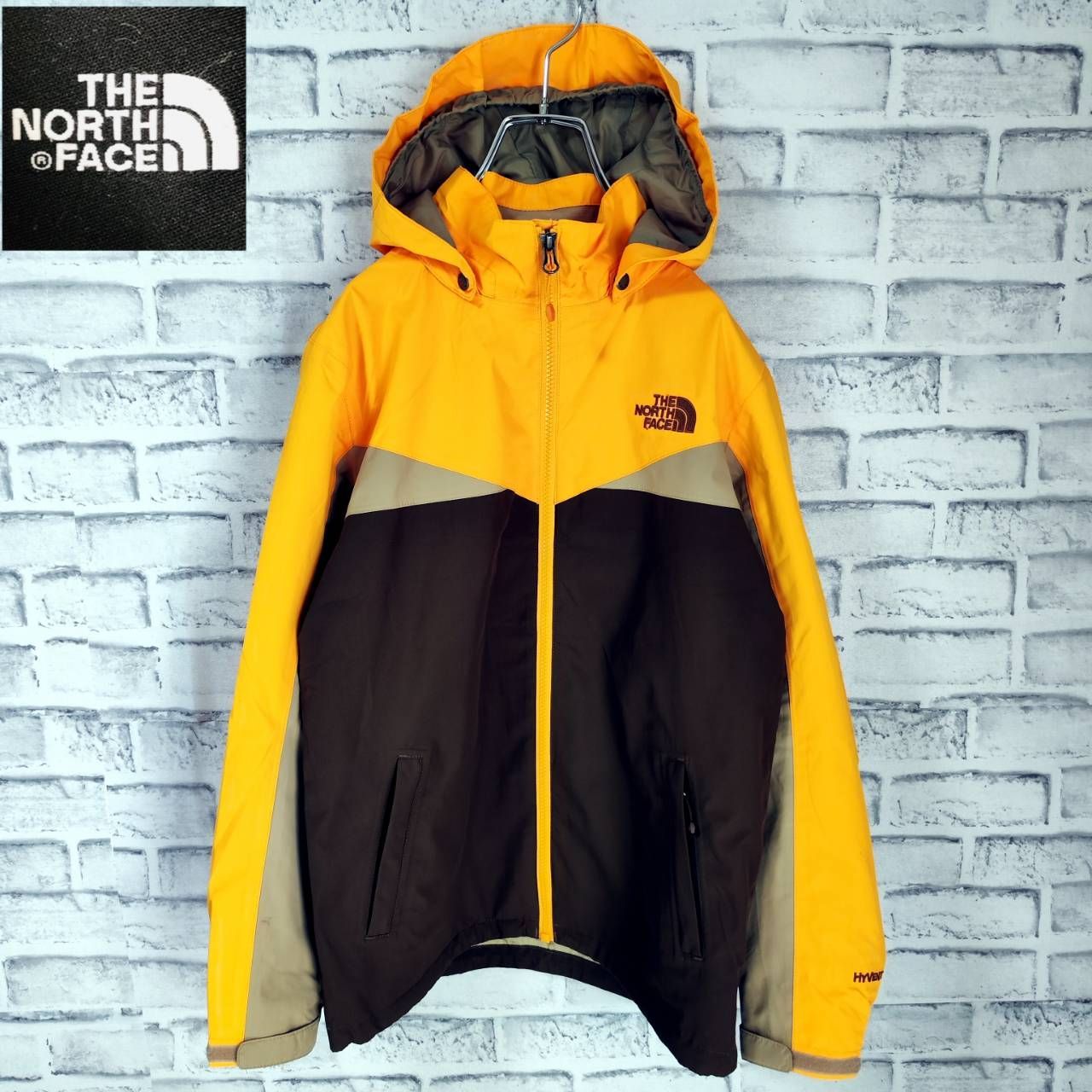 THE NORTH FACE マウンテンパーカー イエロー/ブラック