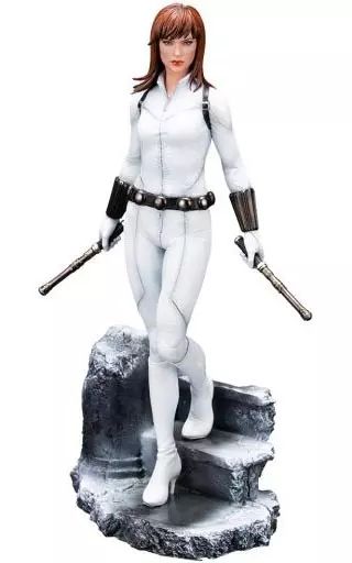 中古】フィギュア ARTFX PREMIER ブラック・ウィドウ ホワイト