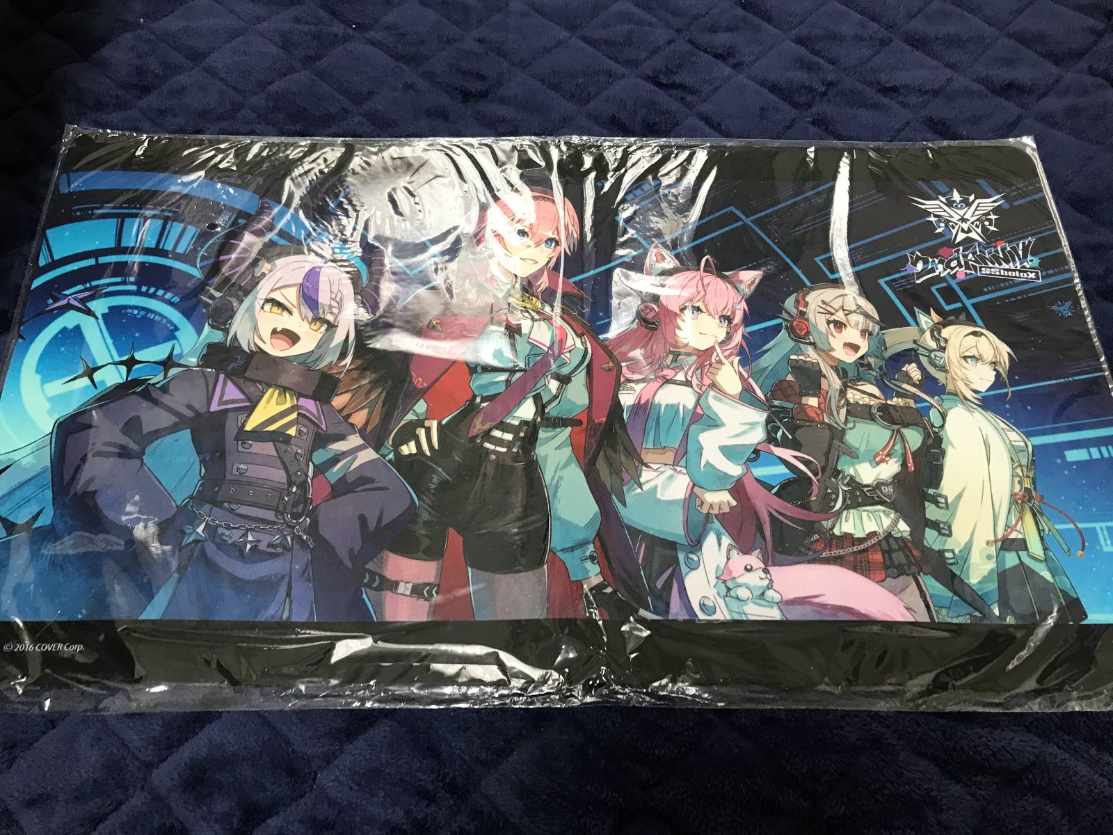 holoX 活動2周年記念 ラバーマット（姫森ルーナ 活動2周年記念