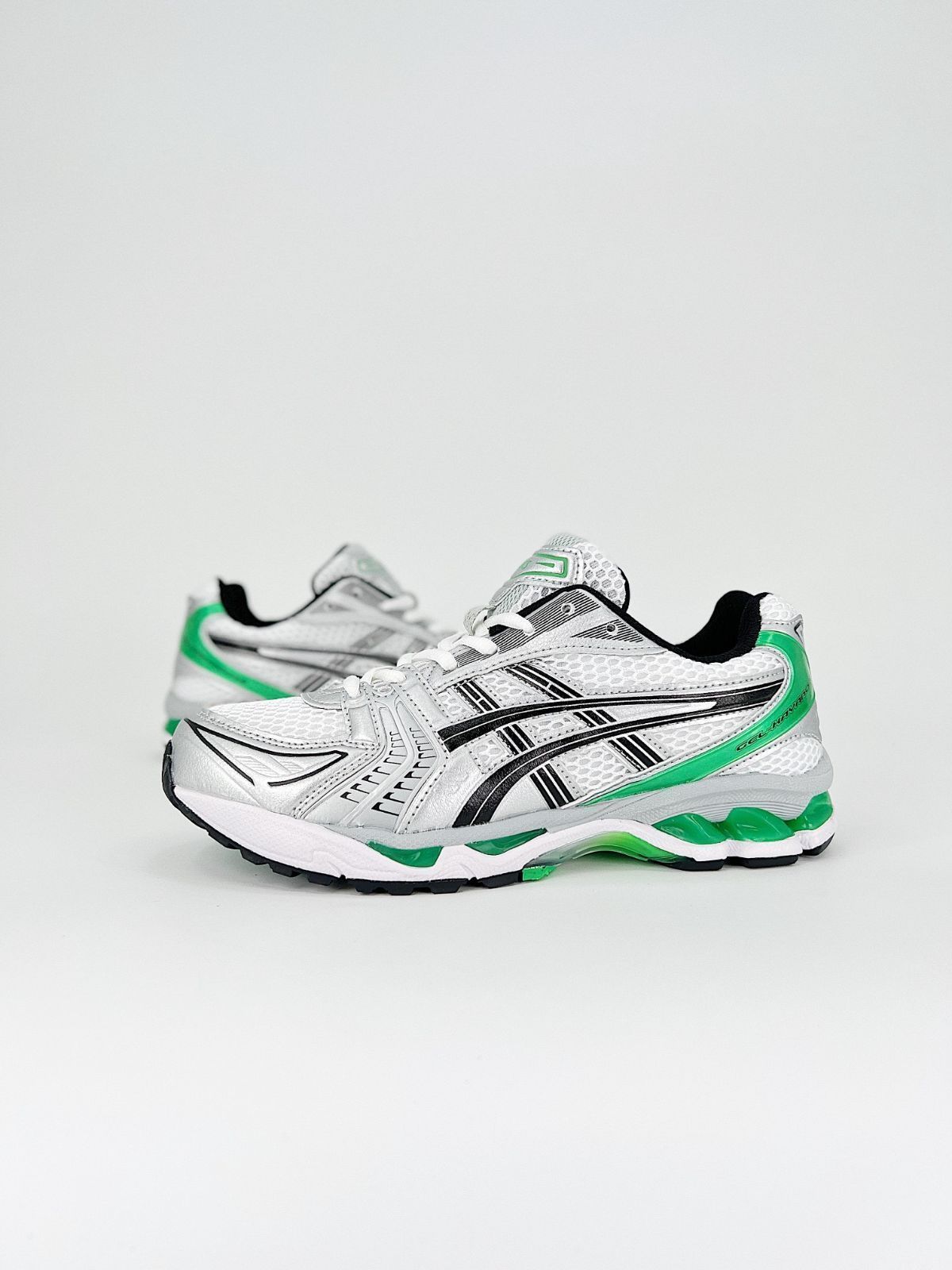 ASICS GEL-KAYANO 14 WHITE/MALACHITE GREEN 1201A019-110