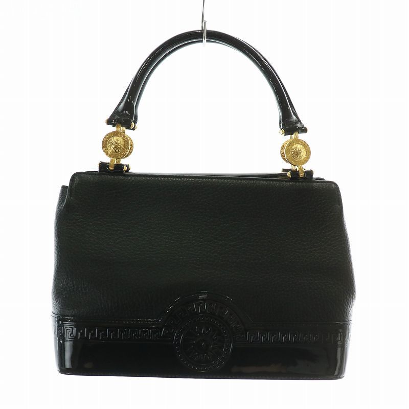 ヴェルサーチ ヴェルサーチェ VERSACE ハンドバッグ トート サン