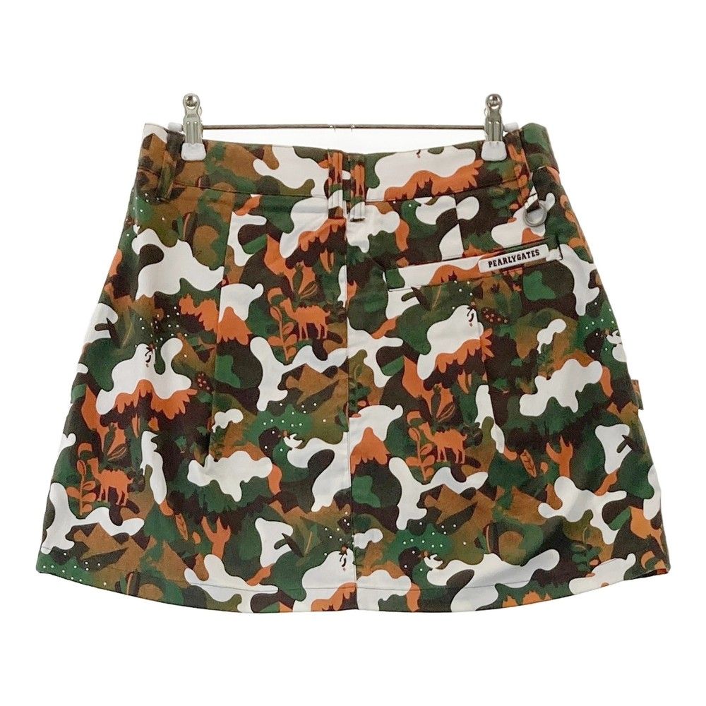 美品⛳️ パーリーゲイツ　スカート プリーツ　カモフラ柄　0 1-240101177590-m-01-pl.jpg