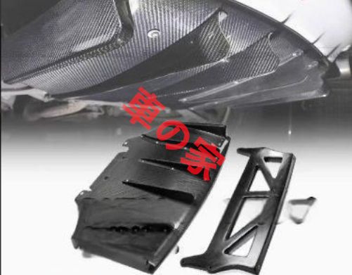 MazdaマツダMX5 NA JSタイプ カーボンファイバーリアディフューザーエアロパーツ フィッシュフィンリアスポイラー