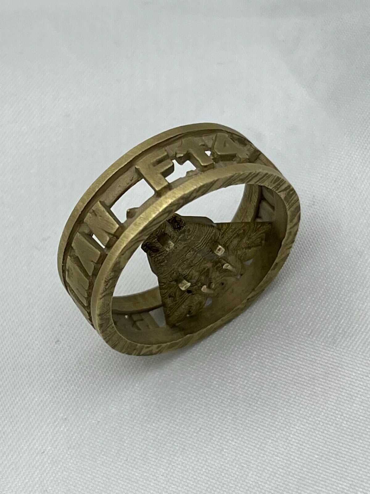 BRASS製オーダーメイドリング＋飛行機アクセサリーF14・F15・F22 注文 BRASS製オーダーメイドリング＋飛行機アクセサリーF14・F15・F22