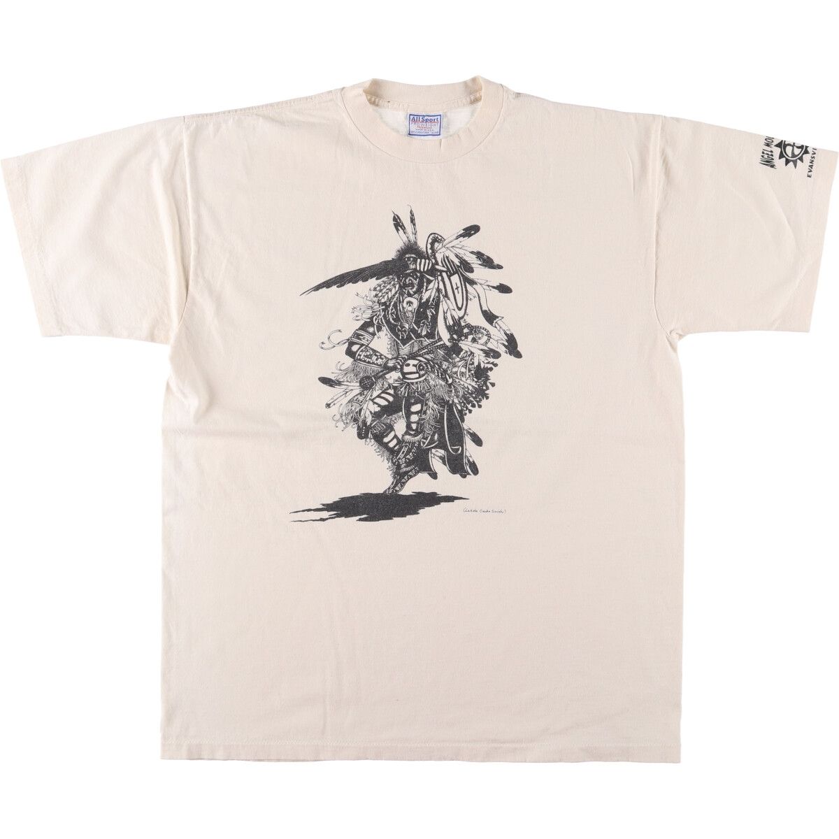 古着 90年代 ALL SPORT プリントTシャツ メンズXL相当 ヴィンテージ|eaa541605