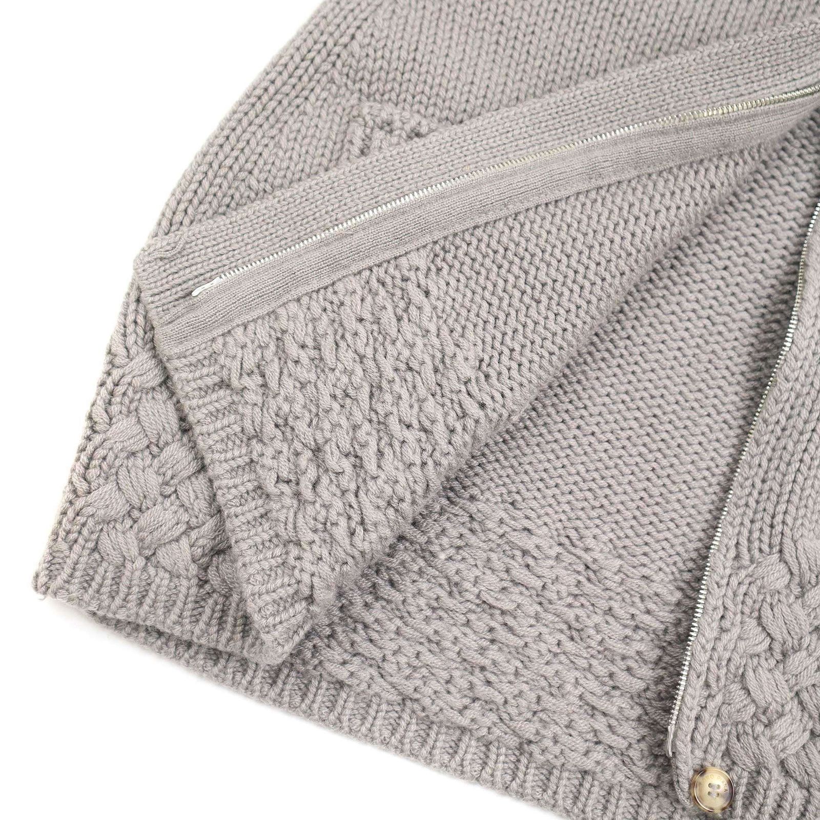 Loro Piana ロロピアーナ フォックスファーカシミヤニットジップ