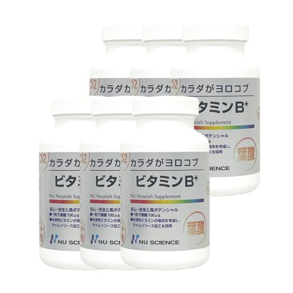 ニューサイエンス ビタミンB 240粒 セット サプリ サプリメント 1 2 6 12 ビタミンB群 ミネラル 酵母 無添加