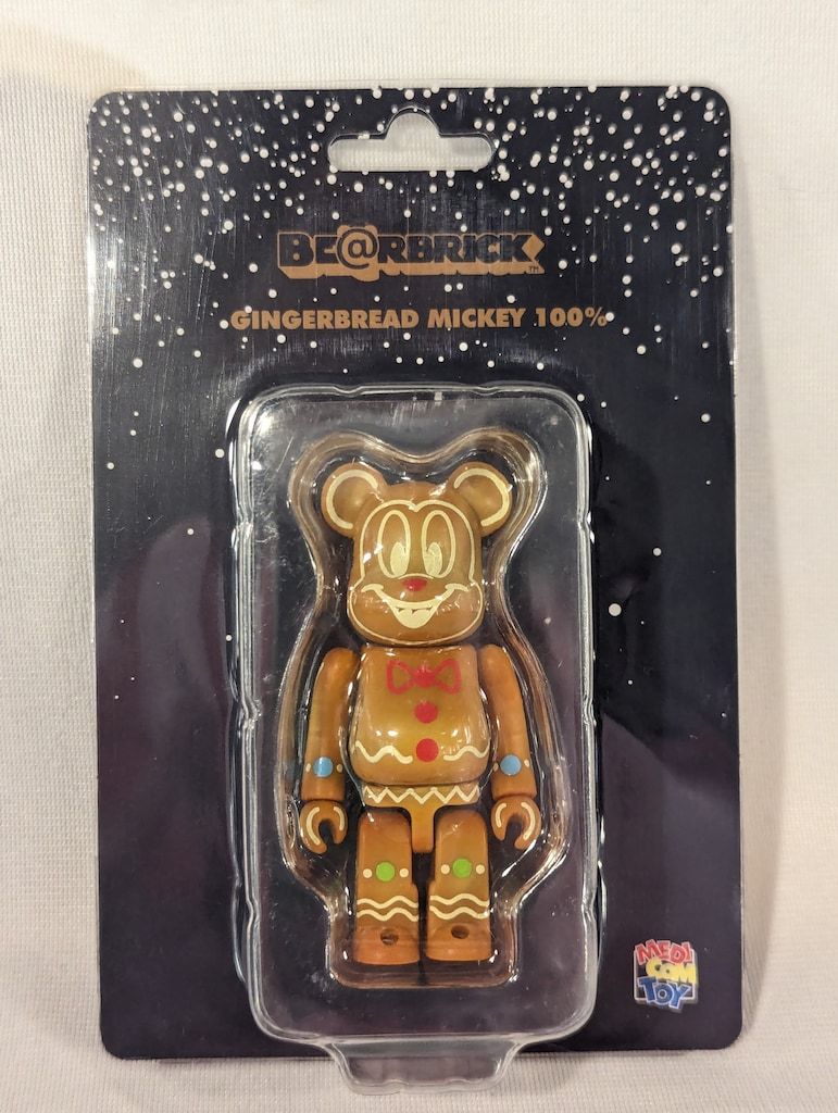 MEDICOMTOY BE RBRICK GINGERBREAD MICKEY