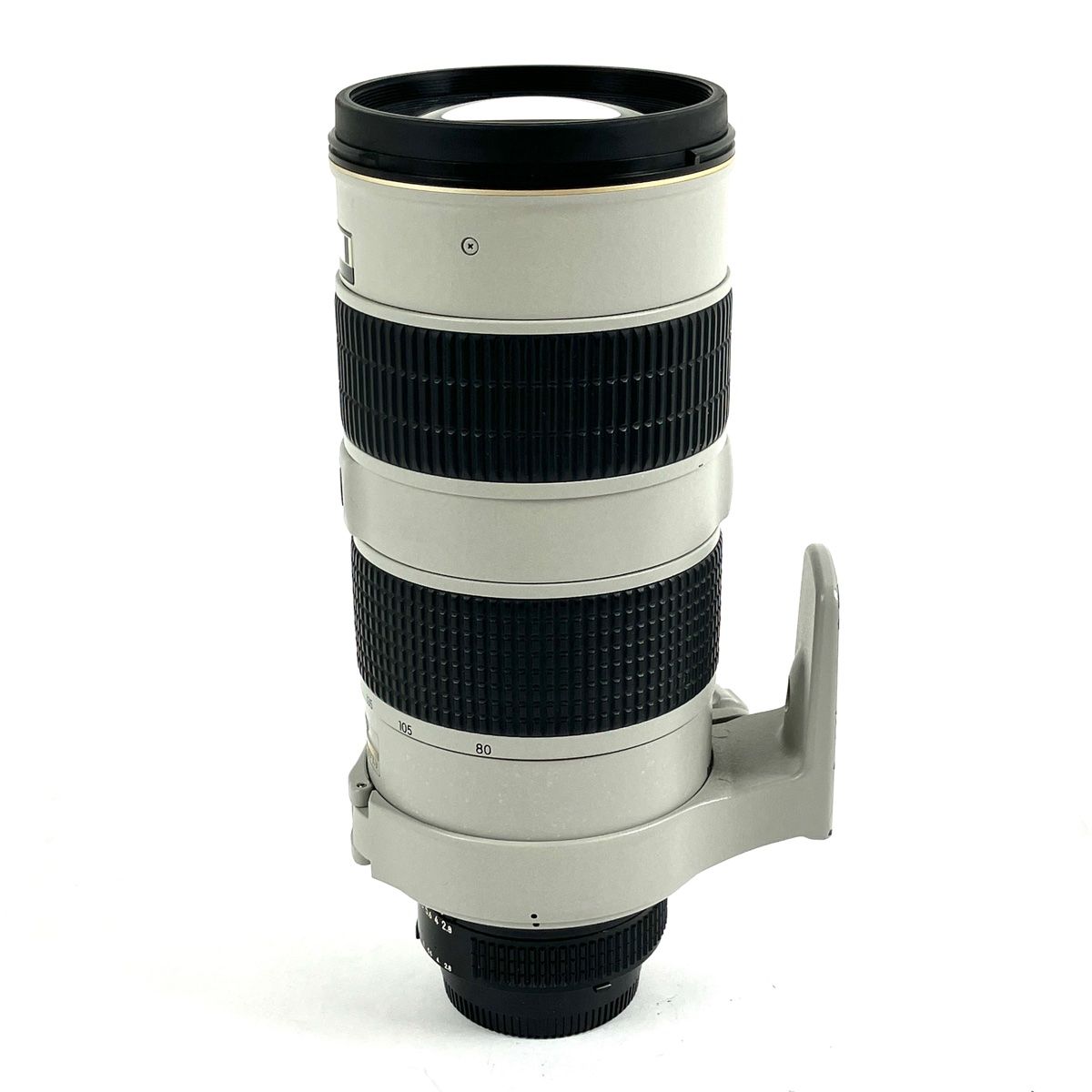 ニコン Nikon AF-S NIKKOR 80-200mm F2.8D ED ライトグレー 一眼