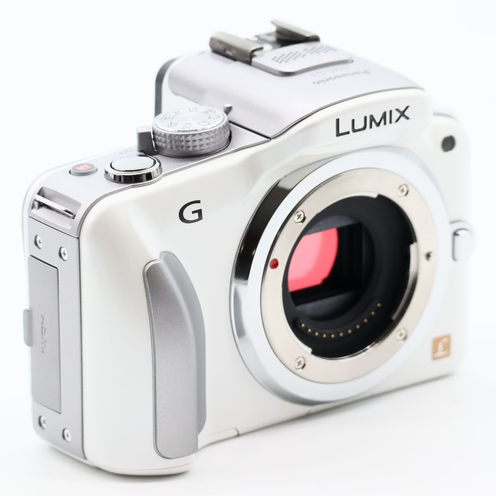 □極上品□ PANASONIC LUMIX G3 シェルホワイト DMC-G3W 903009 - メルカリ 