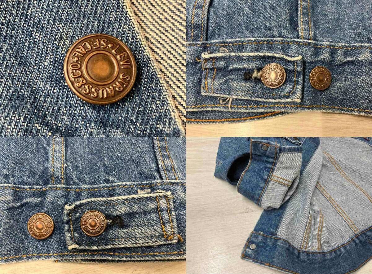 LEVI'S Gジャン(デニムジャケット) 70505 0217 サイズ34 ボタン裏52