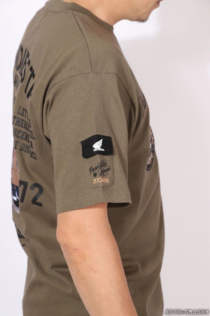 HONDA×PANDIESTA ZOOMER 半袖Tシャツ 585505 パンディエスタ ホンダ