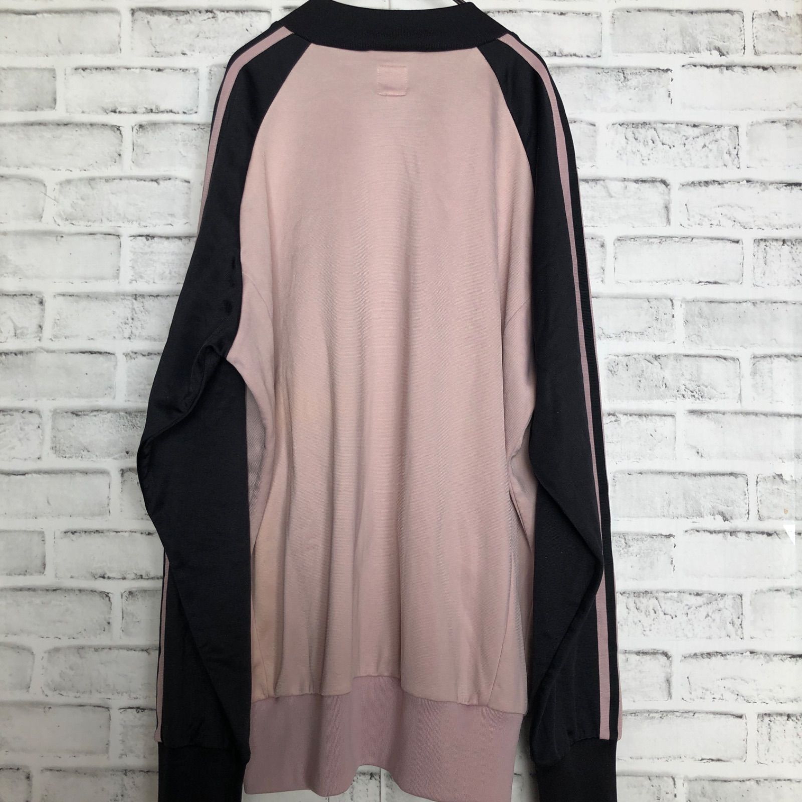 希少XLピンク黒⭐️ビームス別注 adidas トラックジャケット/ジャージ 