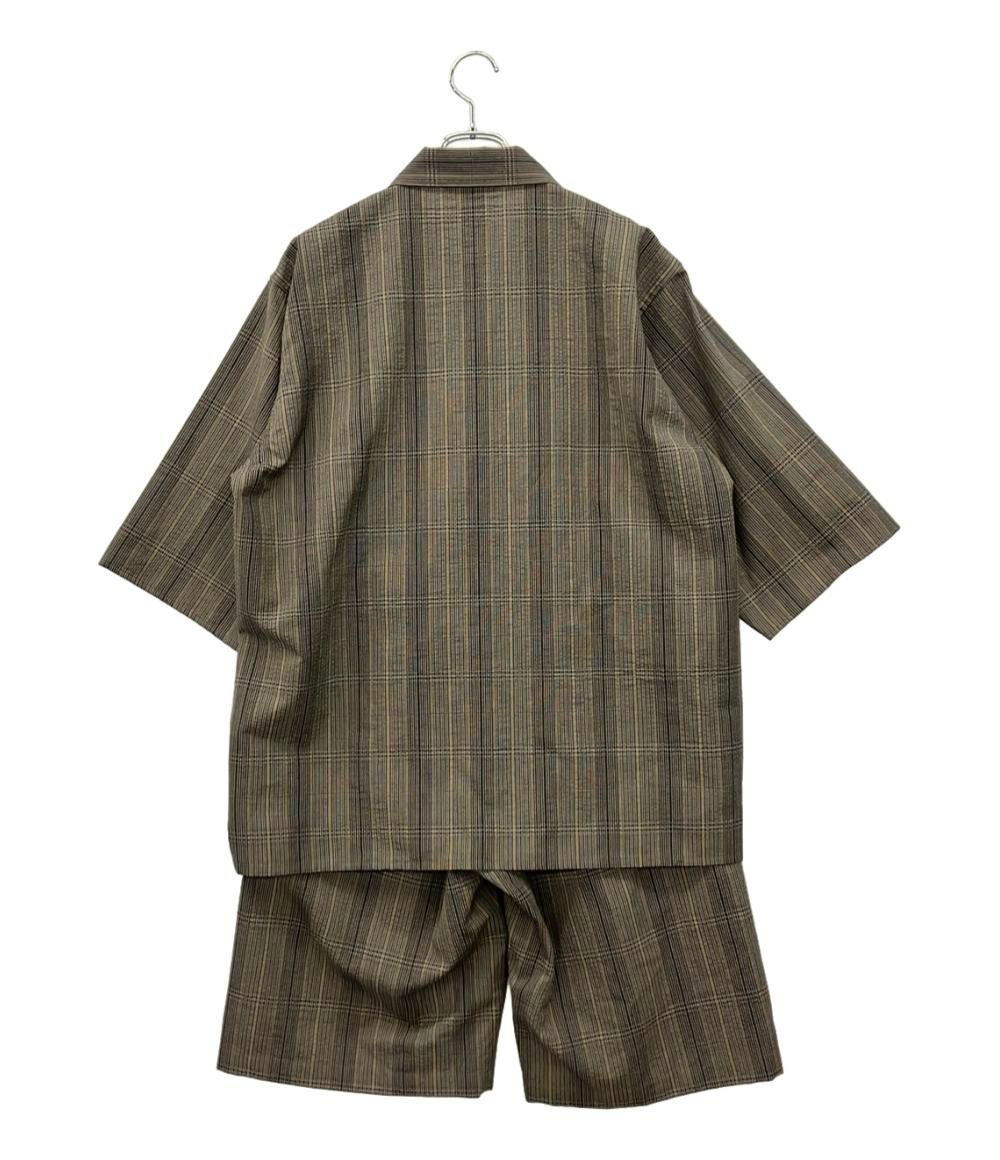 シーオール 半袖 ジップアップブルゾン セットアップ メンズ SIZE 4 XL SEEALL