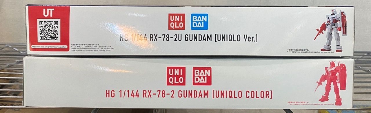 【新品未開封】HG 1/144 RX-78-2 GUNDAM UNIQLO COLOR ユニクロカラー／RX-78-2U GUNDAM UNIQLO Ver. ユニクロver. 2種セット