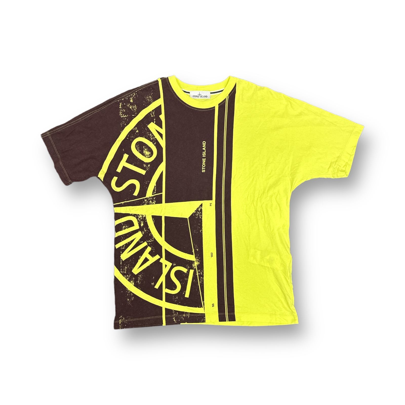 国内正規 STONE ISLAND MOSAIC TWO PRINT SHORT SLEEVE T-SHIRT 