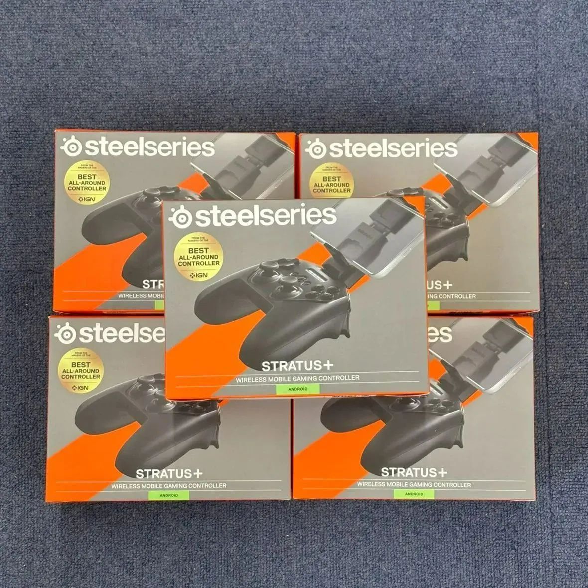 アウトレット品 SteelSeries PCコントローラー STRATUS 5個 *2562