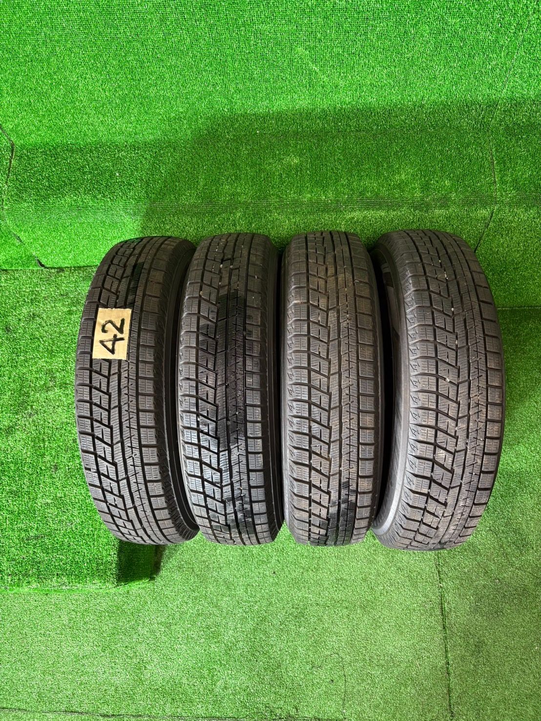 YOKOHAMA iceGUARD iG60 155/80R13 79Q スタッドレス 4本セット 残溝約