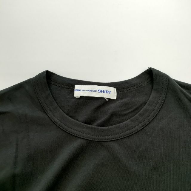COMME des GARCONS SHIRT ラッフルディテール Tシャツ FK-T018 半袖Ｔシャツ カットソー ブラック コムデギャルソンシャツ 5-0702S 251500 COMME des GARCONS - COMME des GARCONS SHIRT ラッフル