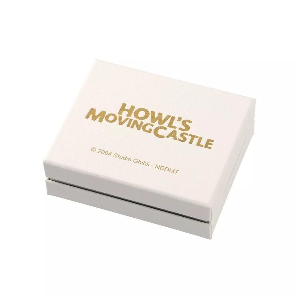 ハウルの動く城 ピアス グリーンアゲート 天然石 SILVER925