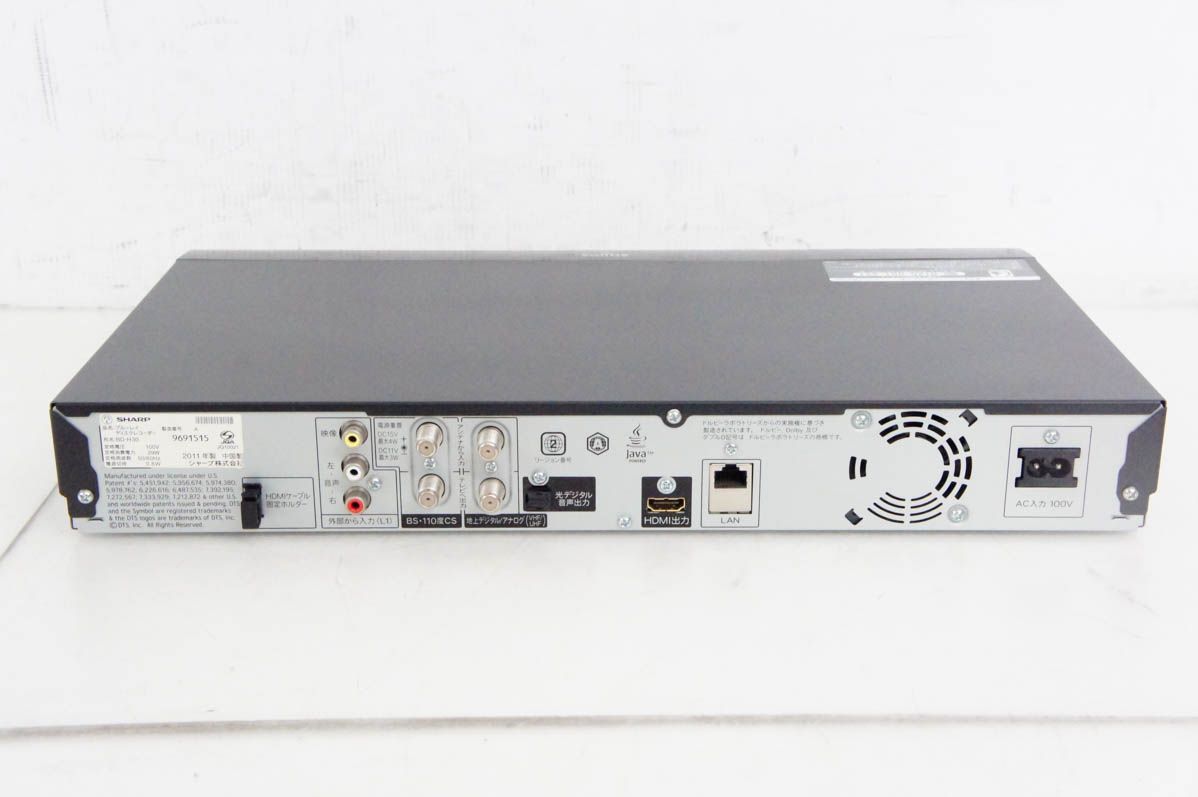 SHARP BD-S560 Blu-rayレコーダー HDD500GB SHARP シャープ AQUOS