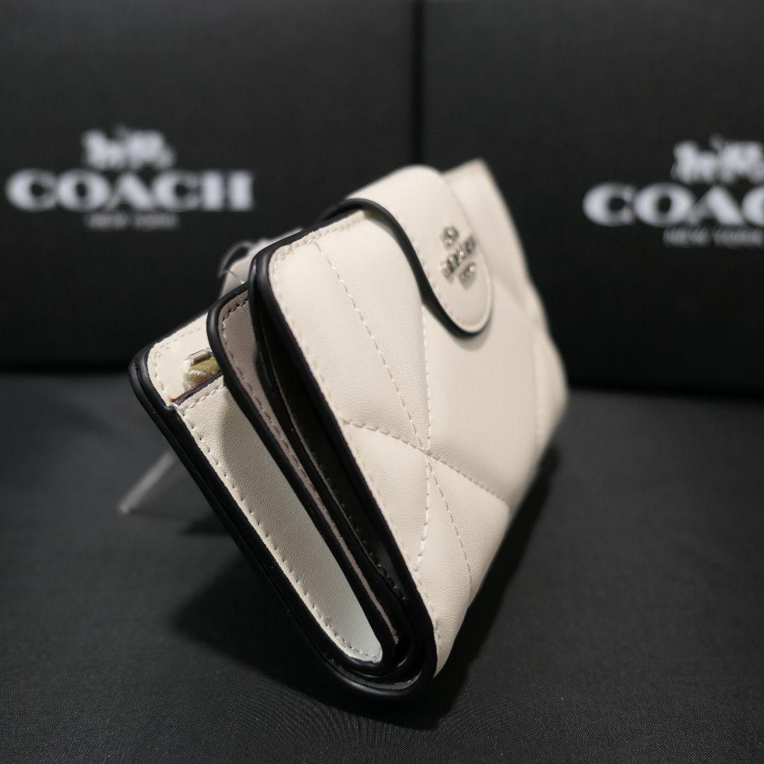 シャインコレクション COACH◇ミディアム コーナー ジップ CM997 - メルカリ