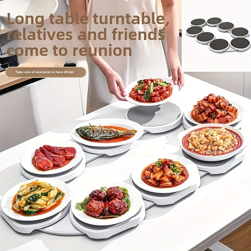 8トレイ スライド回転サービングトレイ