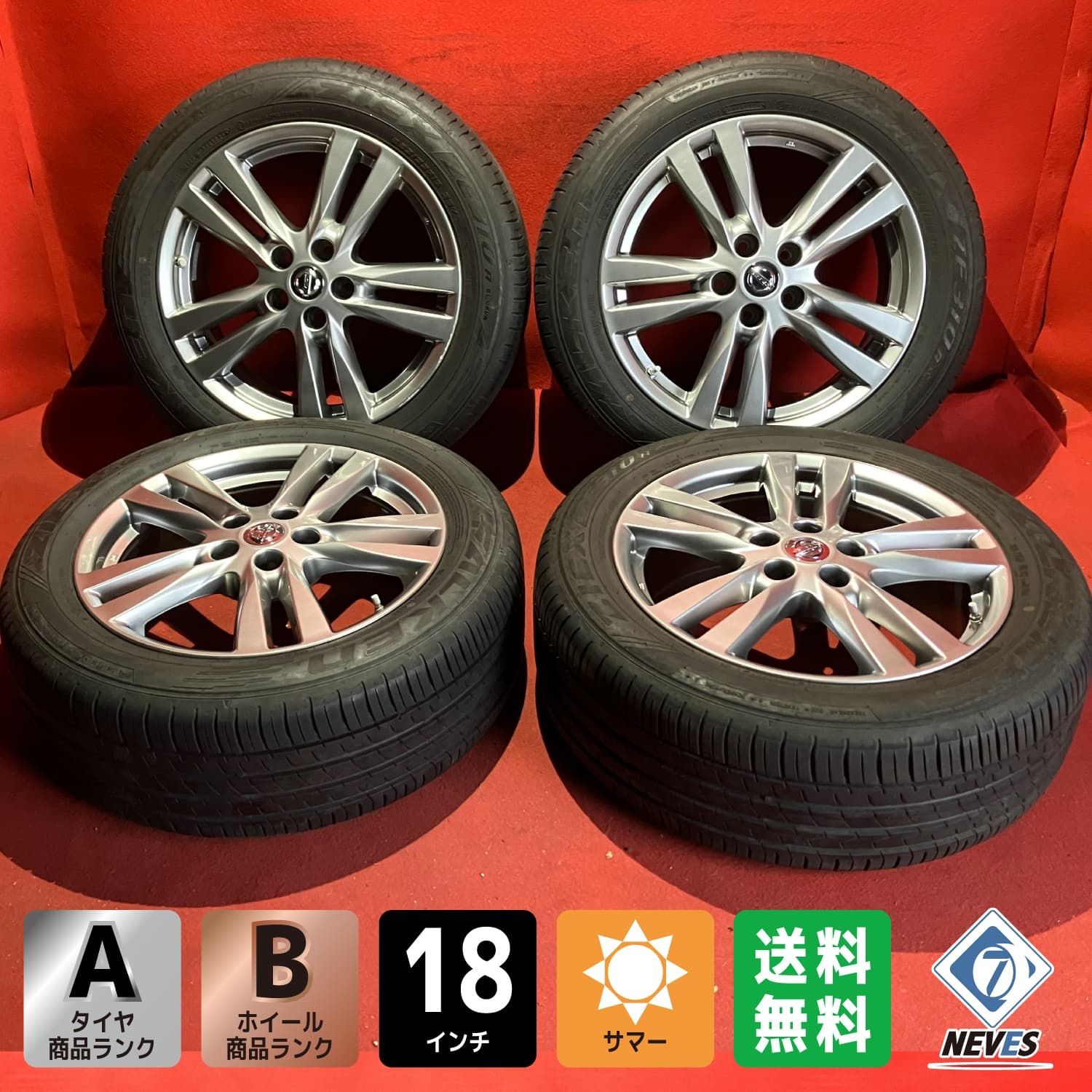 シボレー純正ホイール　FALKEN タイヤ・ホイールセット 5スポークデザイン シボレー CHEVROLET カマロ 2009~ モデル 純正 5スポーク 19
