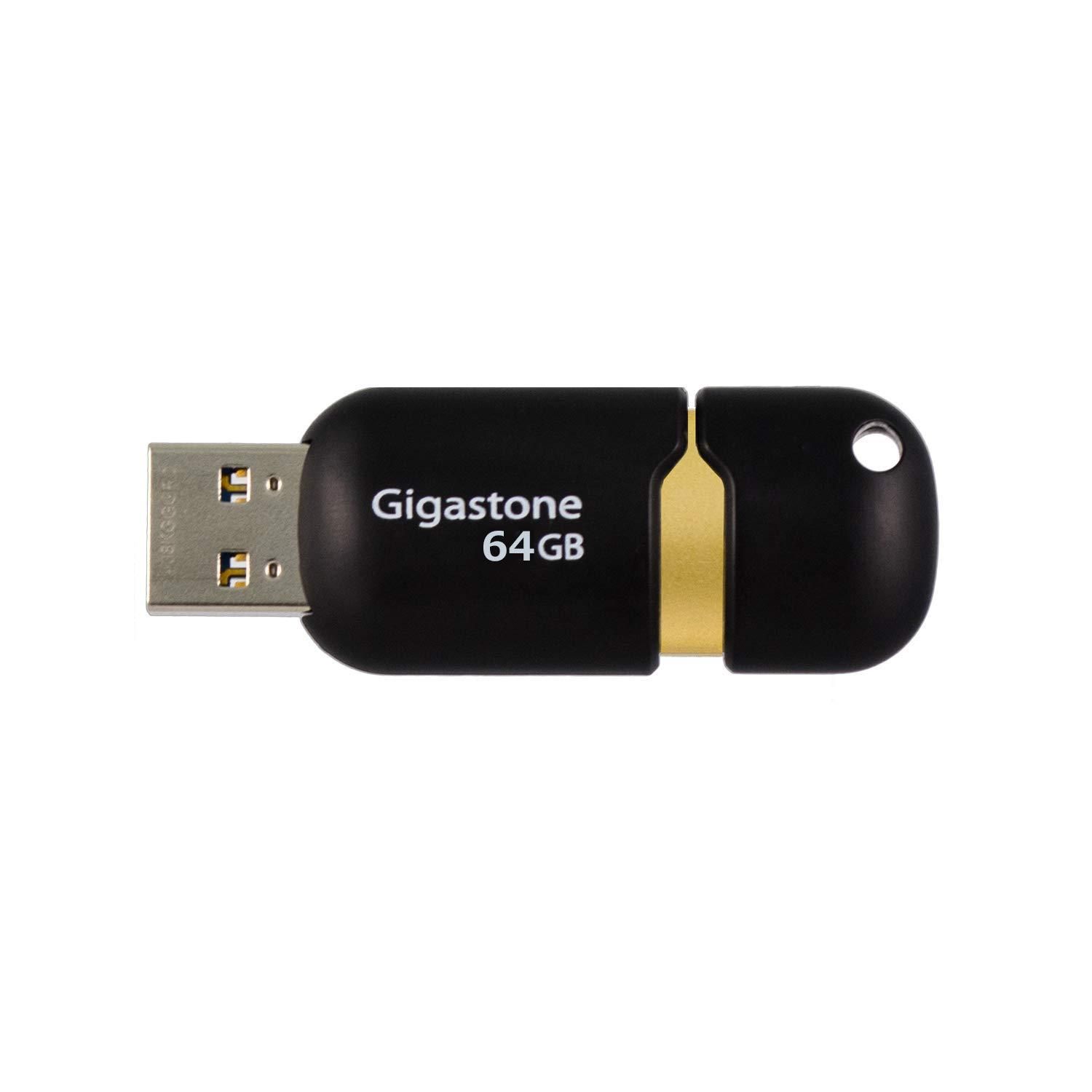 【新品・2営業日で発送】Gigastone USB3.0フラッシュメモリ 64GB スライド式(GJU364GSLJ)