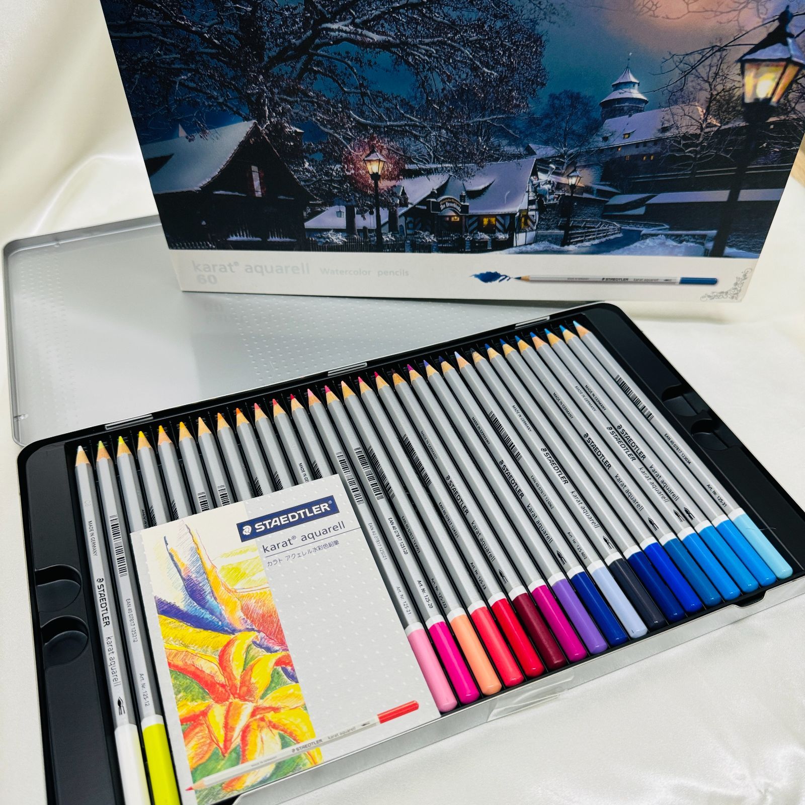 STAEDTLER karat aquarell ステッドラー 水彩色鉛筆60色 【公式通販】