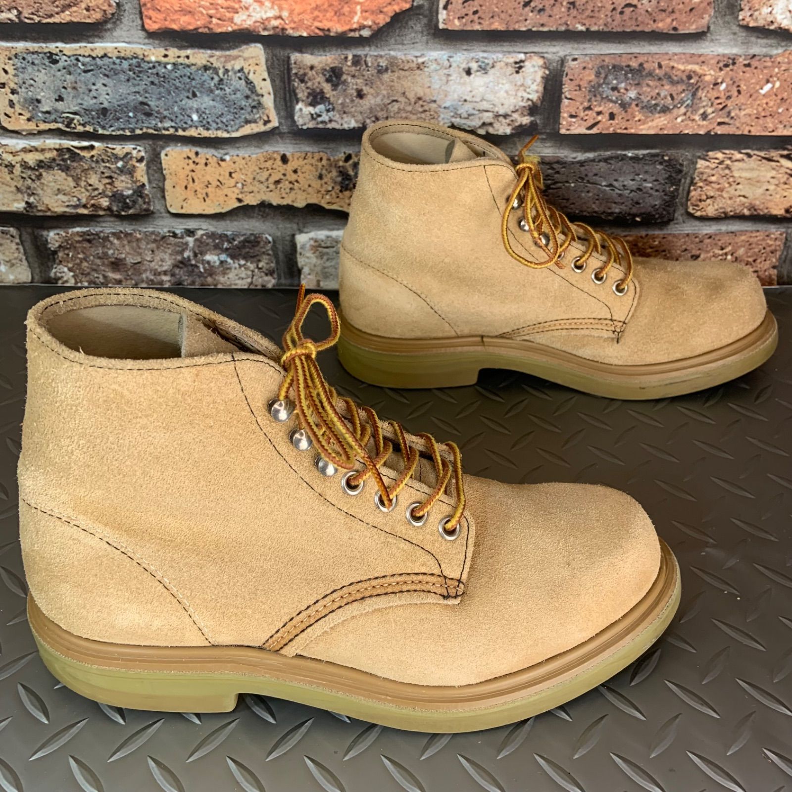 ☆REDWING 8128 刺繡羽タグ スーパーソール ラウンドトゥワーク ☆REDWING 8128 刺繡羽タグ スーパーソール ラウンドトゥワーク