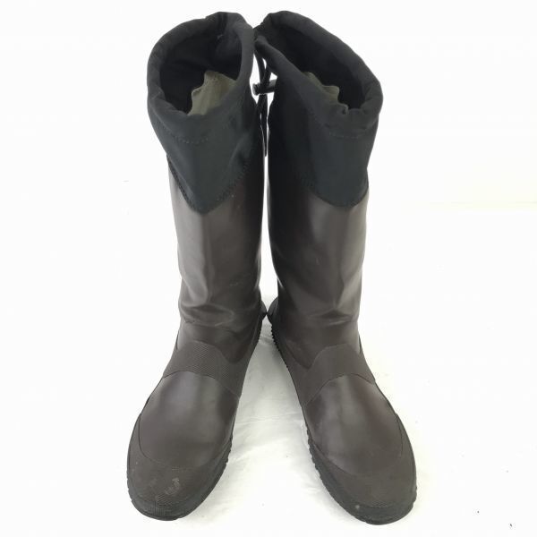 ダナー Danner 本革 レインブーツ 23.5 暗茶 絞り調節 WB 51-4