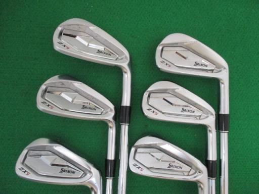 中古】 ダンロップ SRIXON ZX5 6S アイアンセット IR NS PRO