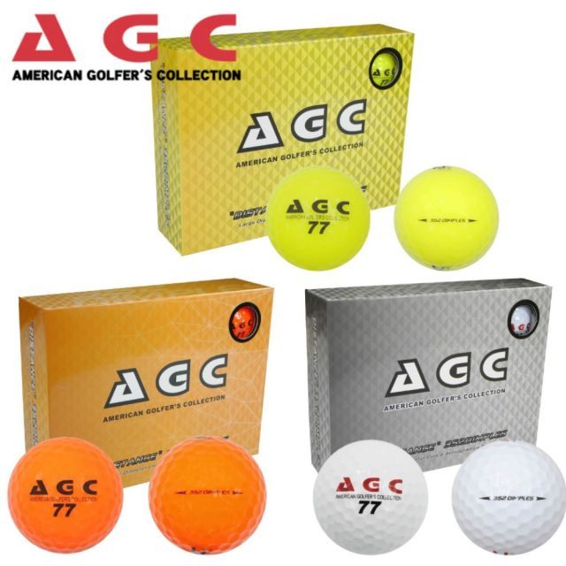 送料無料 レザックス AGC ゴルフボール 3ダースSET 新品 エージーシー コスパ最高ロングセラーディスタンス系ボール 高弾性高反発大径ソフトコアで飛距離アップ 目立つ高輝度ネオンボールで