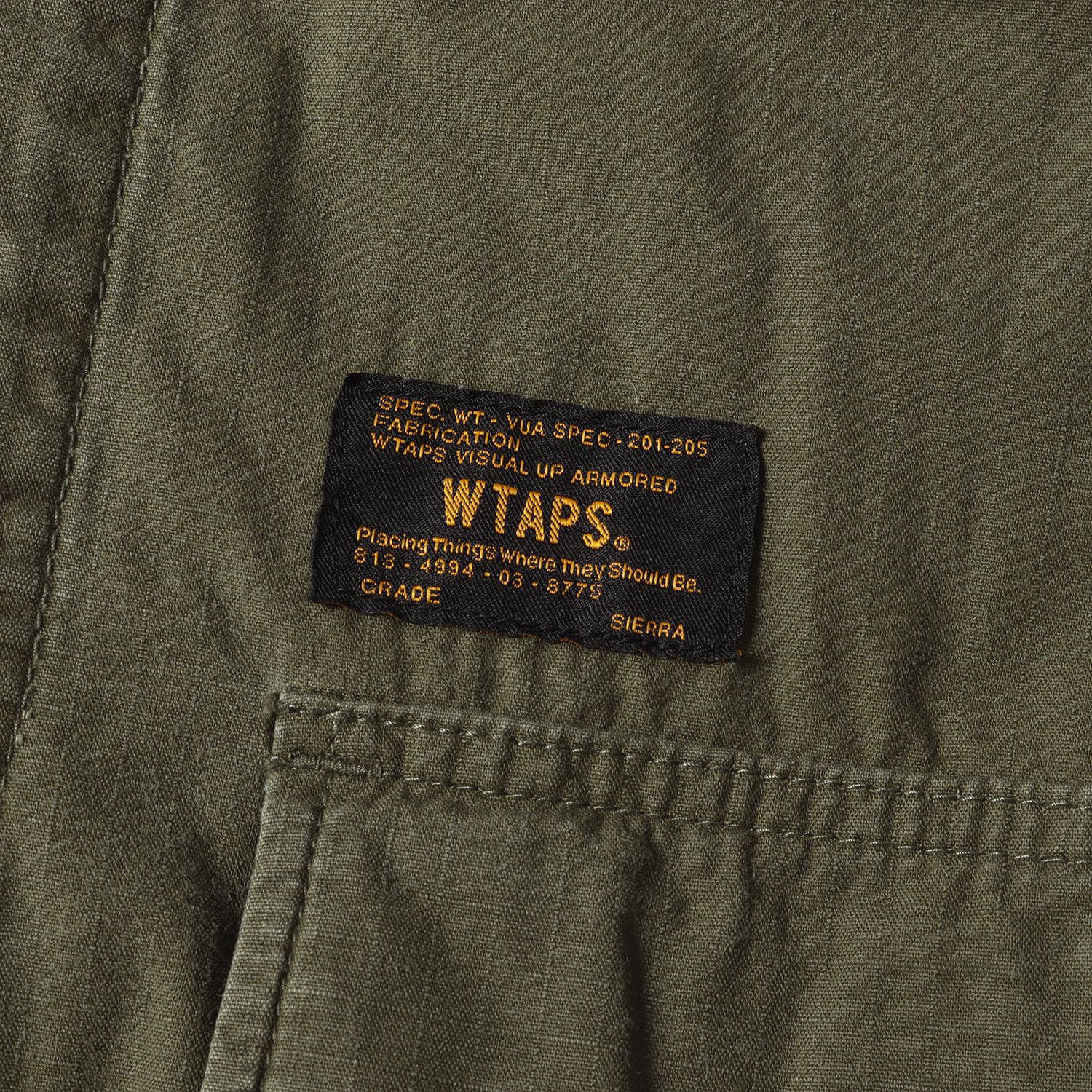 WTAPS jungle LS Mサイズ　オリーブ WTAPS ダブルタップス ジャケット オリーブドラブ サイズ:S