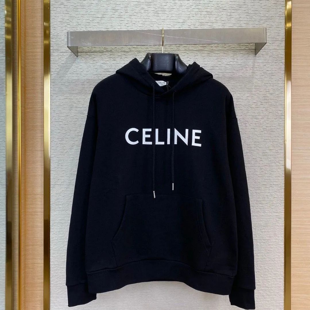 新品初秋 セリーヌ CELINE パーカー 男女兼用 - メルカリ