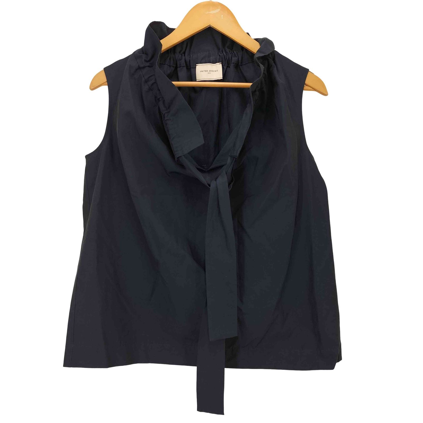 ユナイテッドアローズ UNITED ARROWS オーガンジーフリルノースリーブ 