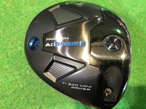 キャロウェイ Paradym Ai Smoke Ti 340 左 シャフト2本 Callaway launches Paradym Ai Smoke Ti 340 Mini Driver – GolfWRX